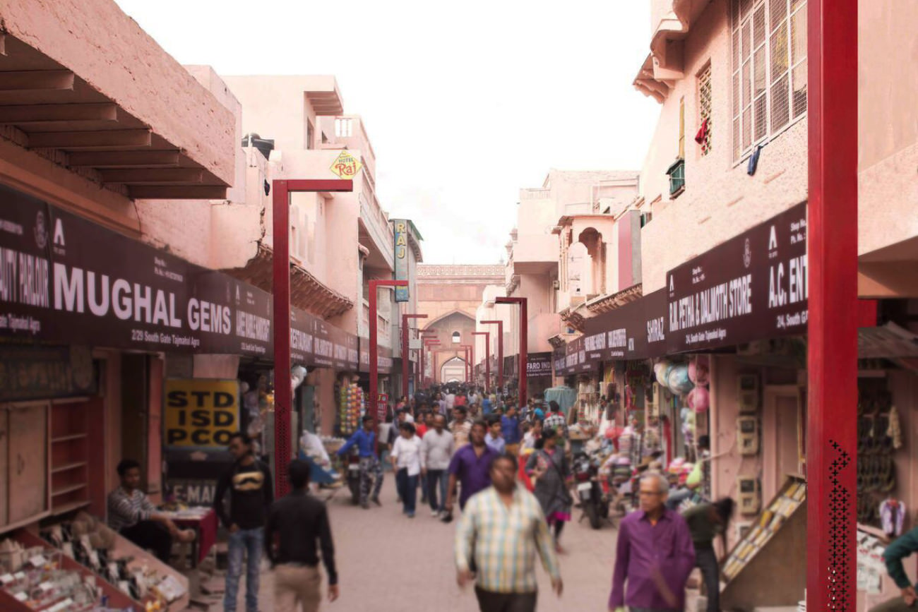 Tajganj Eastern Entrance